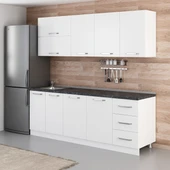 Minar 225 Cm Mutfak Dolabı Beyaz 225-B1 thumbnail 3