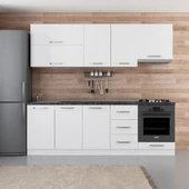 Minar 240 Cm Mutfak Dolabı Beyaz 240-B6 thumbnail 1