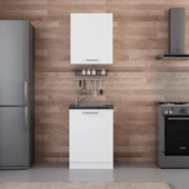 Minar 60 Cm Mutfak Dolabı Beyaz 60-B1 thumbnail 1