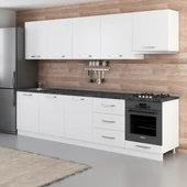 Minar 300 Cm Mutfak Dolabı Beyaz 300-B12 thumbnail 5