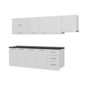 Minar 300 Cm Mutfak Dolabı Beyaz 300-B8 thumbnail 4