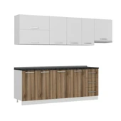 Minar 275 Cm Mutfak Dolabı Beyaz Dore 275-D4 thumbnail 3