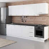 Minar 295 Cm Mutfak Dolabı Beyaz 295-B5 thumbnail 5