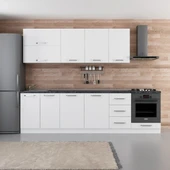 Minar 285 Cm Mutfak Dolabı Beyaz 285-B3 thumbnail 1