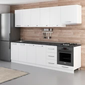 Minar 285 Cm Mutfak Dolabı Beyaz 285-B8 thumbnail 5