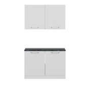 Minar 120 Cm Mutfak Dolabı Beyaz 120-B1 - 6