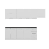 Minar 280 Cm Mutfak Dolabı Beyaz 280-B7 thumbnail 2