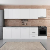 Minar 300 Cm Mutfak Dolabı Beyaz 300-B12 thumbnail 1