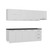 Minar 300 Cm Mutfak Dolabı Beyaz 300-B8 thumbnail 3