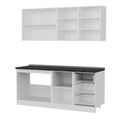 Minar 190 Cm Mutfak Dolabı Beyaz 190-B1 thumbnail 4