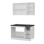 Minar 130 Cm Mutfak Dolabı Beyaz 130-B2 thumbnail 4