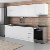 Minar 300 Cm Mutfak Dolabı Beyaz 300-B8 thumbnail 5