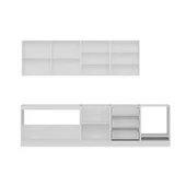 Minar 300 Cm Mutfak Dolabı Beyaz Antrasit 300-A10 thumbnail 7