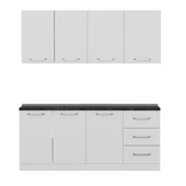 Minar 190 Cm Mutfak Dolabı Beyaz 190-B1 thumbnail 6