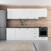 Minar 280 Cm Mutfak Dolabı Beyaz 280-B5 thumbnail 1