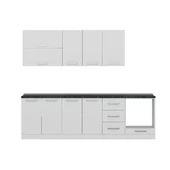 Minar 265 Cm Mutfak Dolabı Beyaz 265-B6 thumbnail 2