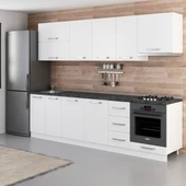 Minar 280 Cm Mutfak Dolabı Beyaz 280-B8 thumbnail 5