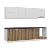 Minar 285 Cm Mutfak Dolabı Beyaz Dore 285-D5 - 3