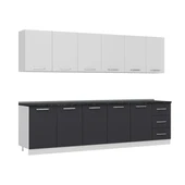 Minar 295 Cm Mutfak Dolabı Beyaz Antrasit 295-A2 - 3