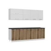 Minar 255 Cm Mutfak Dolabı Beyaz Dore 255-D2 thumbnail 3