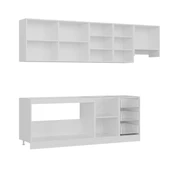 Minar 275 Cm Mutfak Dolabı Beyaz Antrasit 275-A7 thumbnail 6