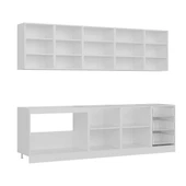 Minar 270 Cm Mutfak Dolabı Beyaz Antrasit 270-A2 thumbnail 6