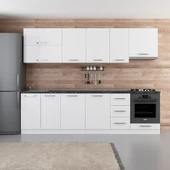 Minar 280 Cm Mutfak Dolabı Beyaz 280-B8 thumbnail 1