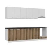 Minar 285 Cm Mutfak Dolabı Beyaz Dore 285-D8 thumbnail 3