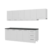 Minar 295 Cm Mutfak Dolabı Beyaz 295-B4 - 4