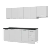 Minar 280 Cm Mutfak Dolabı Beyaz 280-B10 thumbnail 4