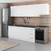 Minar 275 Cm Mutfak Dolabı Beyaz 275-B7 thumbnail 5