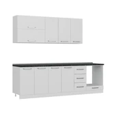 Minar 260 Cm Mutfak Dolabı Beyaz 260-B3 thumbnail 3