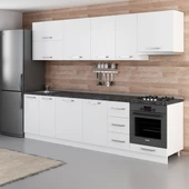 Minar 290 Cm Mutfak Dolabı Beyaz 290-B8 thumbnail 5