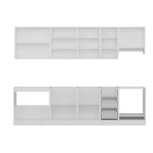 Minar 290 Cm Mutfak Dolabı Beyaz Dore 290-D5 - 7