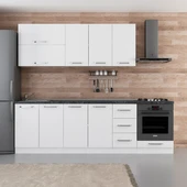 Minar 260 Cm Mutfak Dolabı Beyaz 260-B3 thumbnail 1