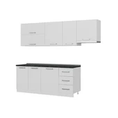 Minar 255 Cm Mutfak Dolabı Beyaz 255-B7 thumbnail 4