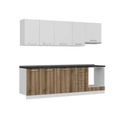 Minar 255 Cm Mutfak Dolabı Beyaz Dore 255-D5 thumbnail 3