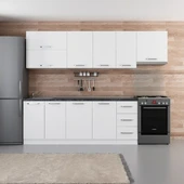 Minar 275 Cm Mutfak Dolabı Beyaz 275-B4 thumbnail 1