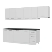 Minar 290 Cm Mutfak Dolabı Beyaz 290-B4 thumbnail 4