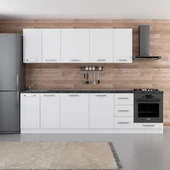 Minar 290 Cm Mutfak Dolabı Beyaz 290-B3 thumbnail 1