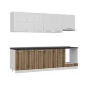 Minar 265 Cm Mutfak Dolabı Beyaz Dore 265-D8 thumbnail 3