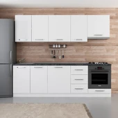 Minar 255 Cm Mutfak Dolabı Beyaz 255-B5 thumbnail 1