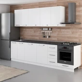 Minar 290 Cm Mutfak Dolabı Beyaz 290-B3 thumbnail 5