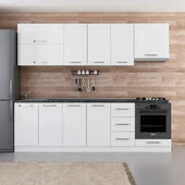 Minar 260 Cm Mutfak Dolabı Beyaz 260-B5 thumbnail 1