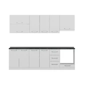 Minar 260 Cm Mutfak Dolabı Beyaz 260-B5 thumbnail 2