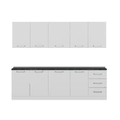 Minar 260 Cm Mutfak Dolabı Beyaz 260-B2 thumbnail 2