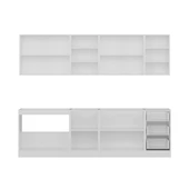 Minar 265 Cm Mutfak Dolabı Beyaz Dore 265-D2 thumbnail 7