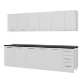 Minar 290 Cm Mutfak Dolabı Beyaz 290-B2 thumbnail 4