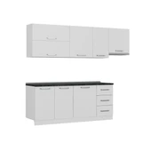 Minar 255 Cm Mutfak Dolabı Beyaz 255-B7 thumbnail 3