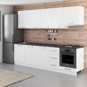 Minar 275 Cm Mutfak Dolabı Beyaz 275-B8 thumbnail 5